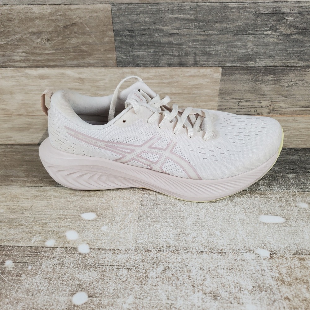 ASICS Gel Excite 10 Womens Shoes 9.5 Cream Neutral Pink Lace-Up Low Top Sneakers